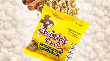 Rockin' Ola Cinnamon Granola graphic