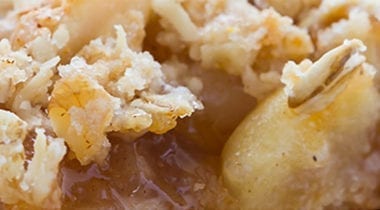 apple crumble