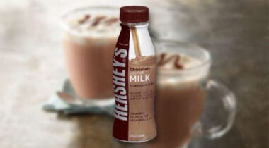 bottle of chocolate milk