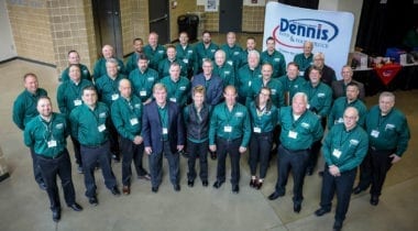 group shot of sales team