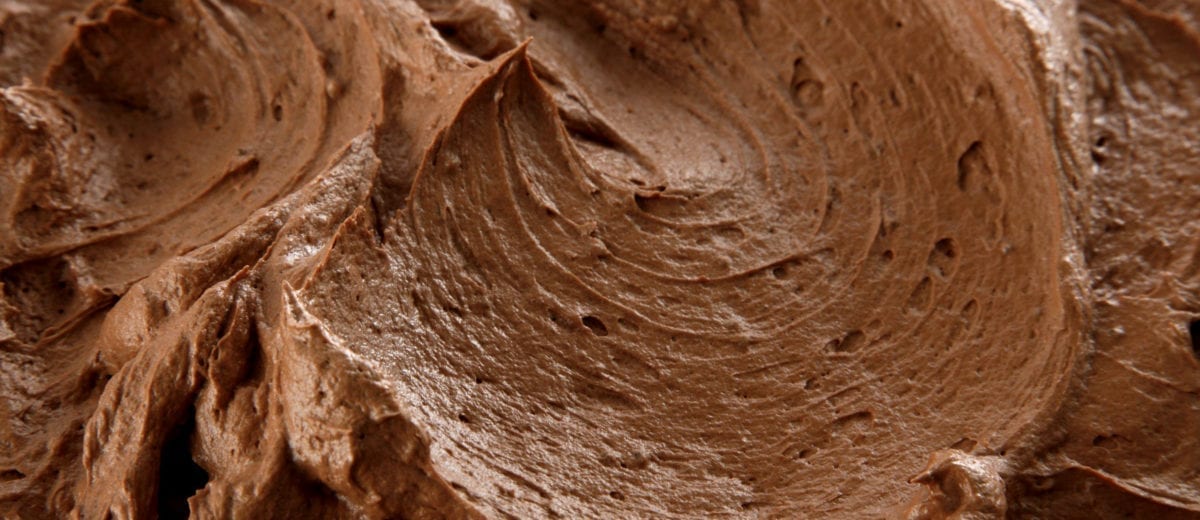 chocolate frosting