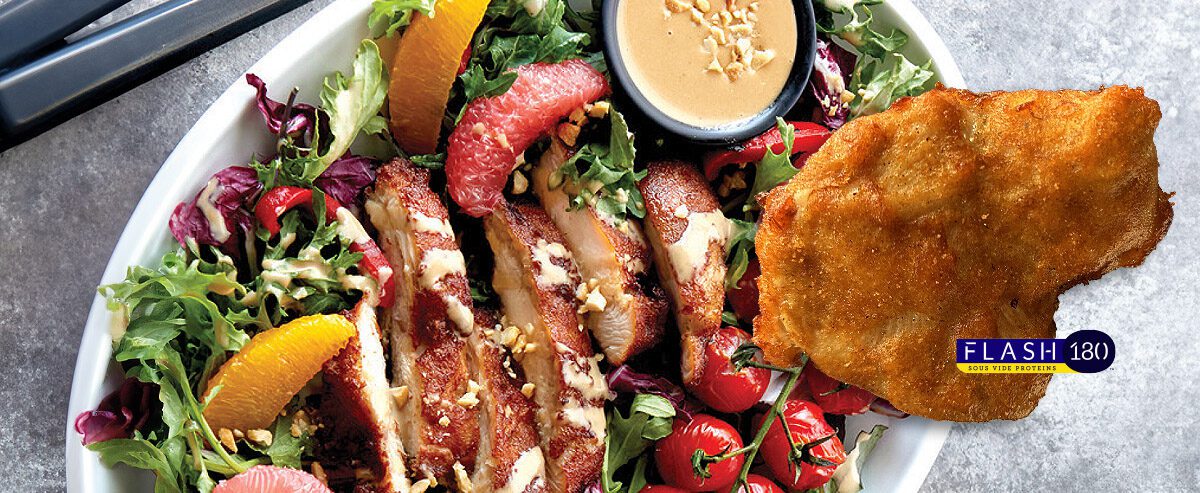 sous vide chicken salad graphic