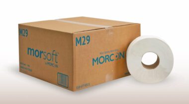 cardboard box and roll of toilet tissue