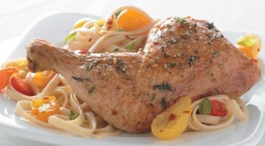  cooked half chicken